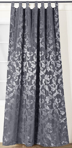 Schlaufenschal Lyon silber BxH 140x245cm