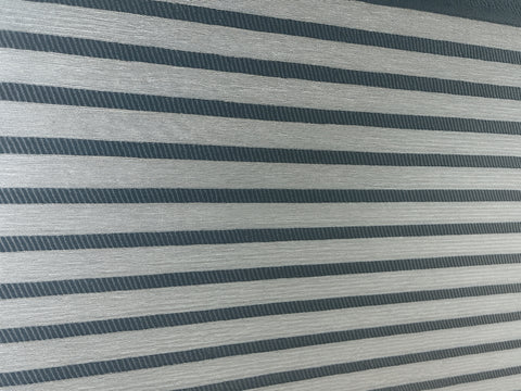 Magnetrollo Querstreifen Deko grau inkl. Haken BxH 45/60/80/100x130cm