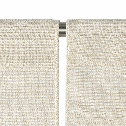 Design Mini Flächenvorhang Set beige weiß 2291-13
