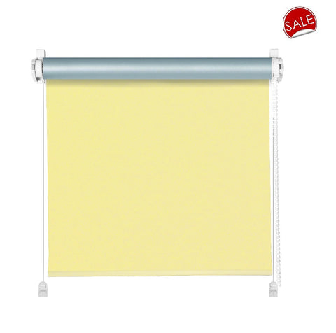 Mini Klemmfix Thermo Rollo sand mit Pendelsicherung BxH 89x140cm