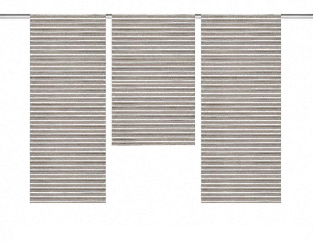 Mini Flächenvorhang Set taupe 055987-2401