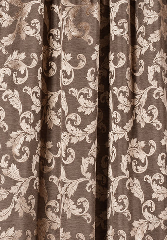Schlaufenschal Lyon braun BxH 140x245cm