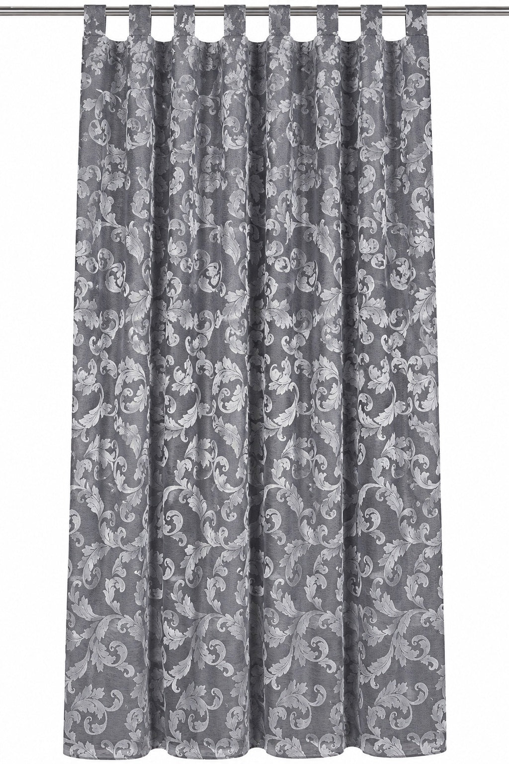 Schlaufenschal Lyon silber BxH 140x245cm