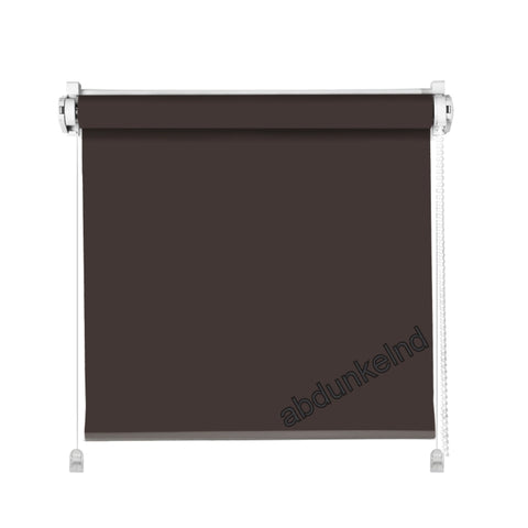 Klemmfix Rollo Verdunkelung braun / schoko mit Pendelsicherung NEO