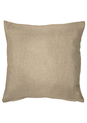 Kissenhülle Struktur Deko "John" uni taupe 40x40 oder 50x50cm