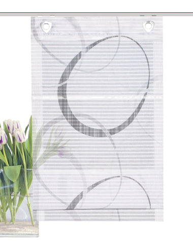 Magnetrollo Vitus grau inkl. Haken BxH 45/60/80/100x130cm