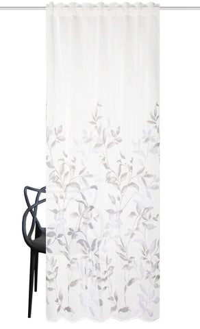 Fertigschal "Paulas" grau BxH 140x245cm