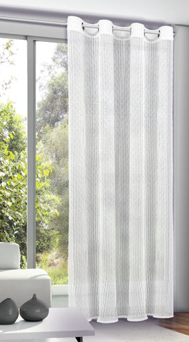 Ösenschal Otto BxH 135x245cm Crush Optik transparent versch. Farben