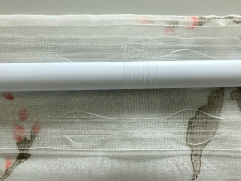 Schlaufenschal Blume apricot BxH 140x245cm offwhite 2557