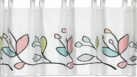 Scheibengardine Schlaufen Panneaux Kleinfenster HxB 50x140 cm multicolor Scherli