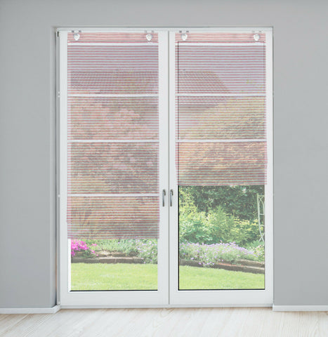 Magnetrollo Bambusoptik beere inkl Haken BxH 45/60/70/80/100x130/210cm