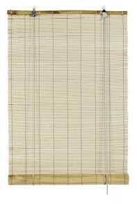 Roll-Up Bambus natur BxH 60/80/100/120/140x160cm