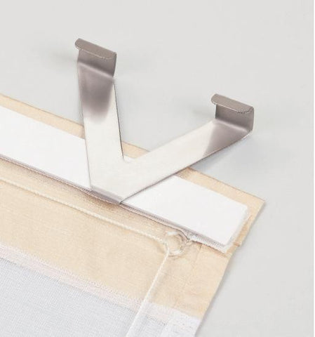 Easyfix Aluminium-Fensterhaken 2er Pack silber