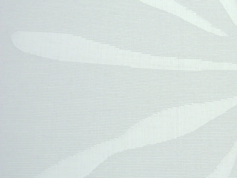 Schiebevorhang Blume weiß BxH 60x245cm halbtransparent
