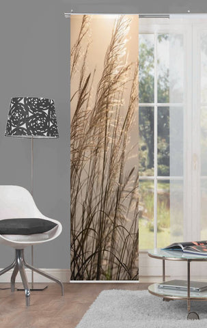 Flächenvorhang Caruso natur BxH 60x245cm