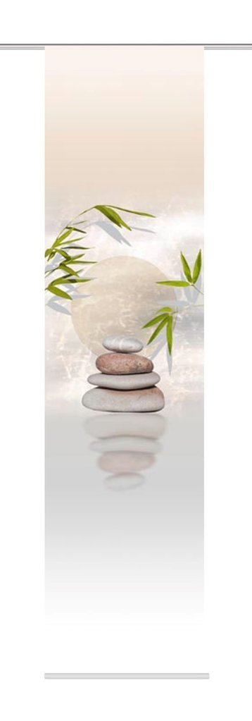 Flächenvorhang Benessa natur BxH 60x245cm