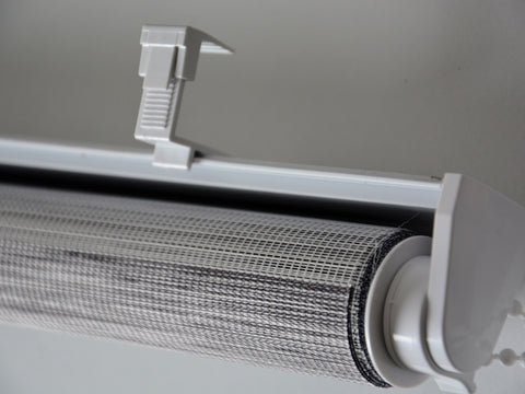 Klemmfix Click Doppelrollo 3 in 1 Wood braun