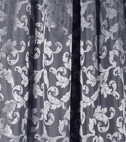 Schlaufenschal Lyon silber BxH 140x245cm