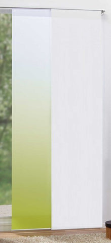 Flächenvorhang Madrid Farbverlauf verschiedene Farben BxH 60x245cm