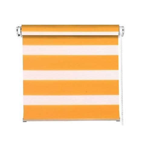 Classic Doppelrollo orange nach Maß
