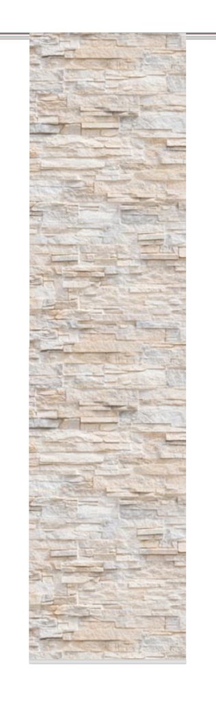 Flächenvorhang Walli natur BxH 60x245cm