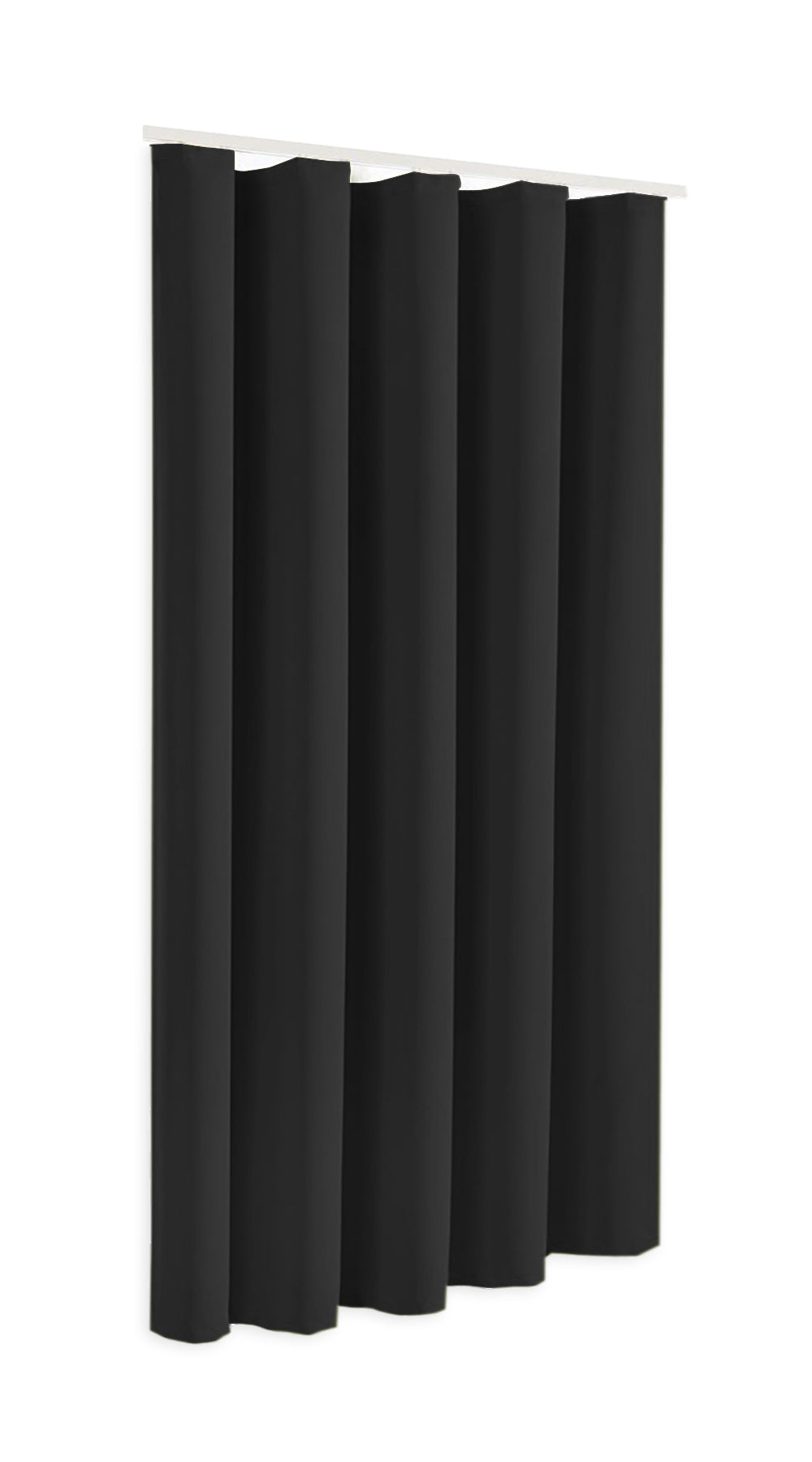 Blackout Thermovorhang "Sopran" Verdunkelungsvorhang schwarz BxH 140x175/245cm