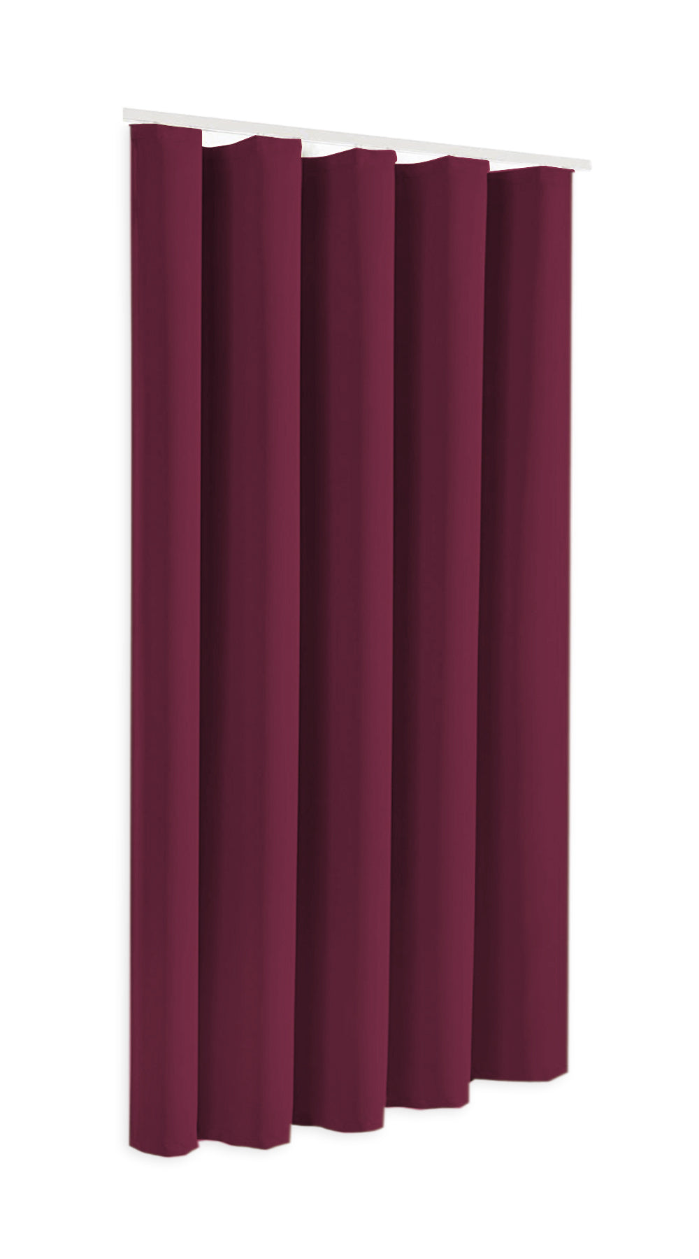 Blackout Thermovorhang "Sopran" Verdunkelungsvorhang weinrot BxH 140x175/245cm