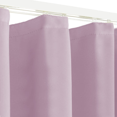 Blackout Thermovorhang "Sopran" Verdunkelungsvorhang rosé / rosa BxH 140x175/245cm