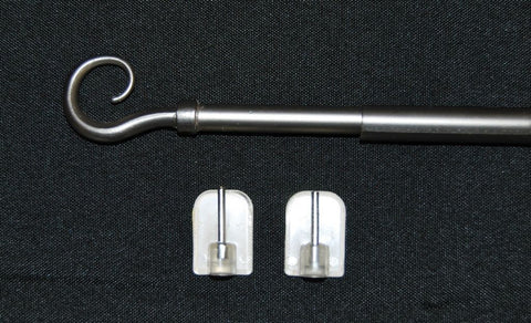 Bistrostange satin ausziehbar 50-85cm