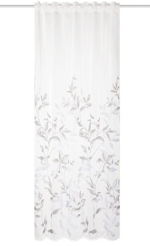Fertigschal "Paulas" grau BxH 140x245cm