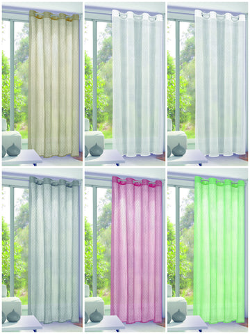 Ösenschal Otto BxH 135x245cm Crush Optik transparent versch. Farben